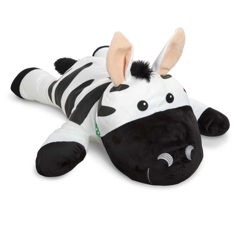 Melissa & Doug | Jumbo Plush Animal, Cuddle Zebra